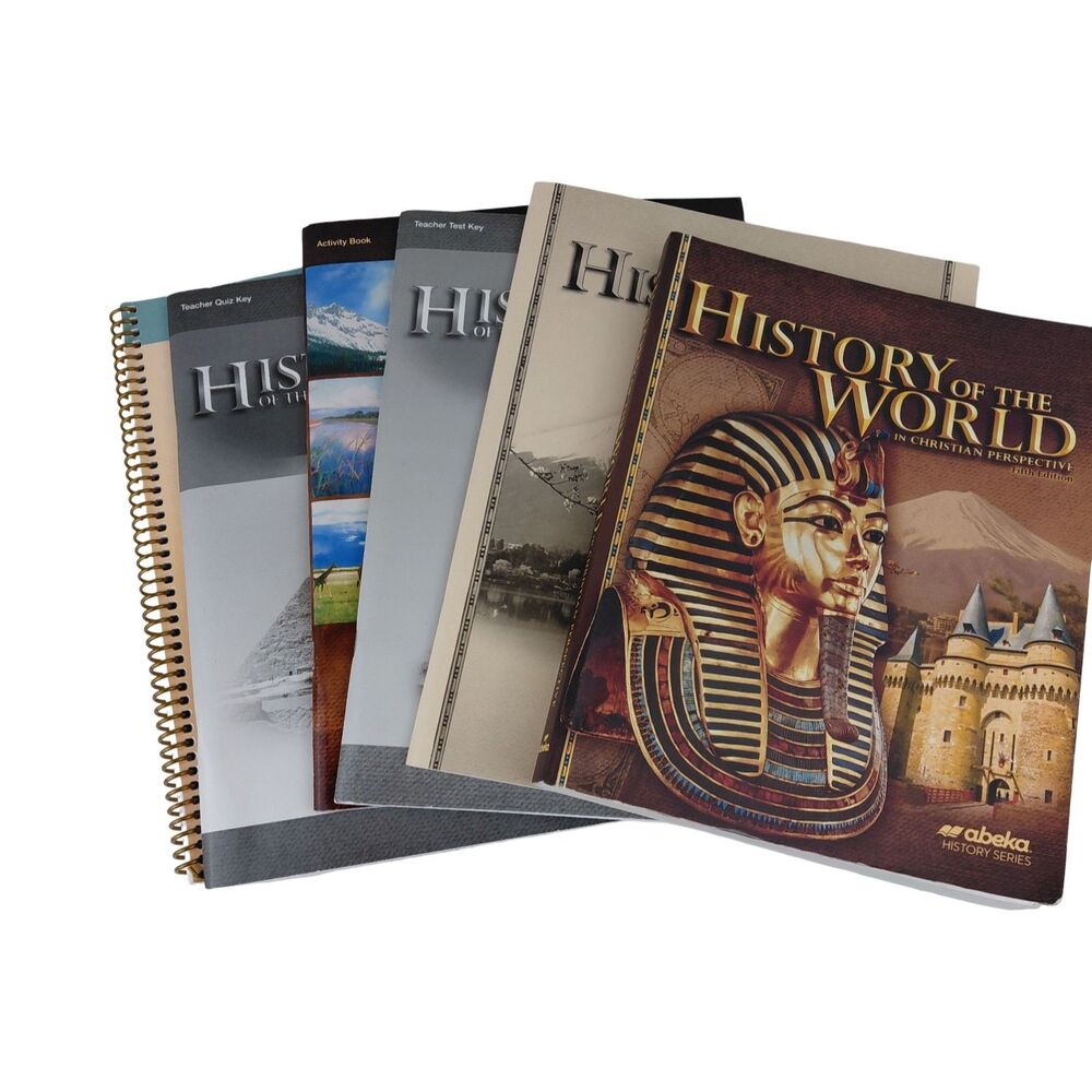 ABeka 7th GradeHistory of the World Geography Teacher Student Books